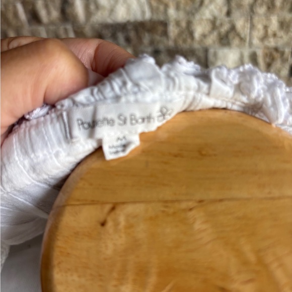 Poupette St. Barth White Ruffled Blouse - Picture 4 of 4